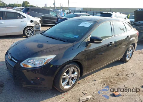 2014 Ford Focus Se из США, поврежденный, VIN 1FADP3F24EL348712